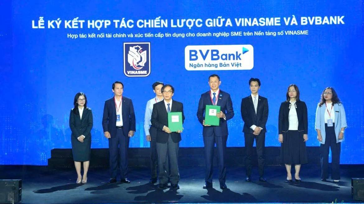 BVBank đồng hành cùng VINASME kết nối tài chính số, tiếp sức SME