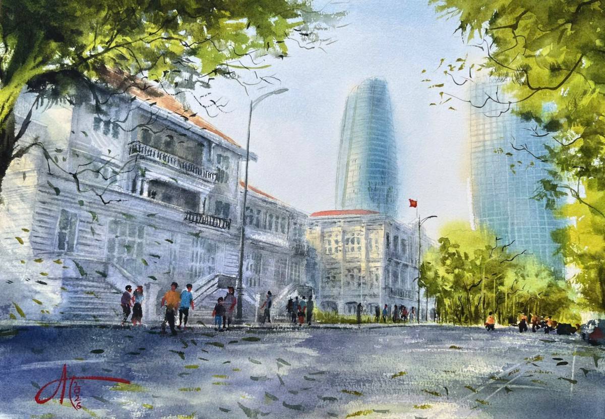 Đà Nẵng: Khơi dòng sáng tác ký họa mỹ thuật đương đại