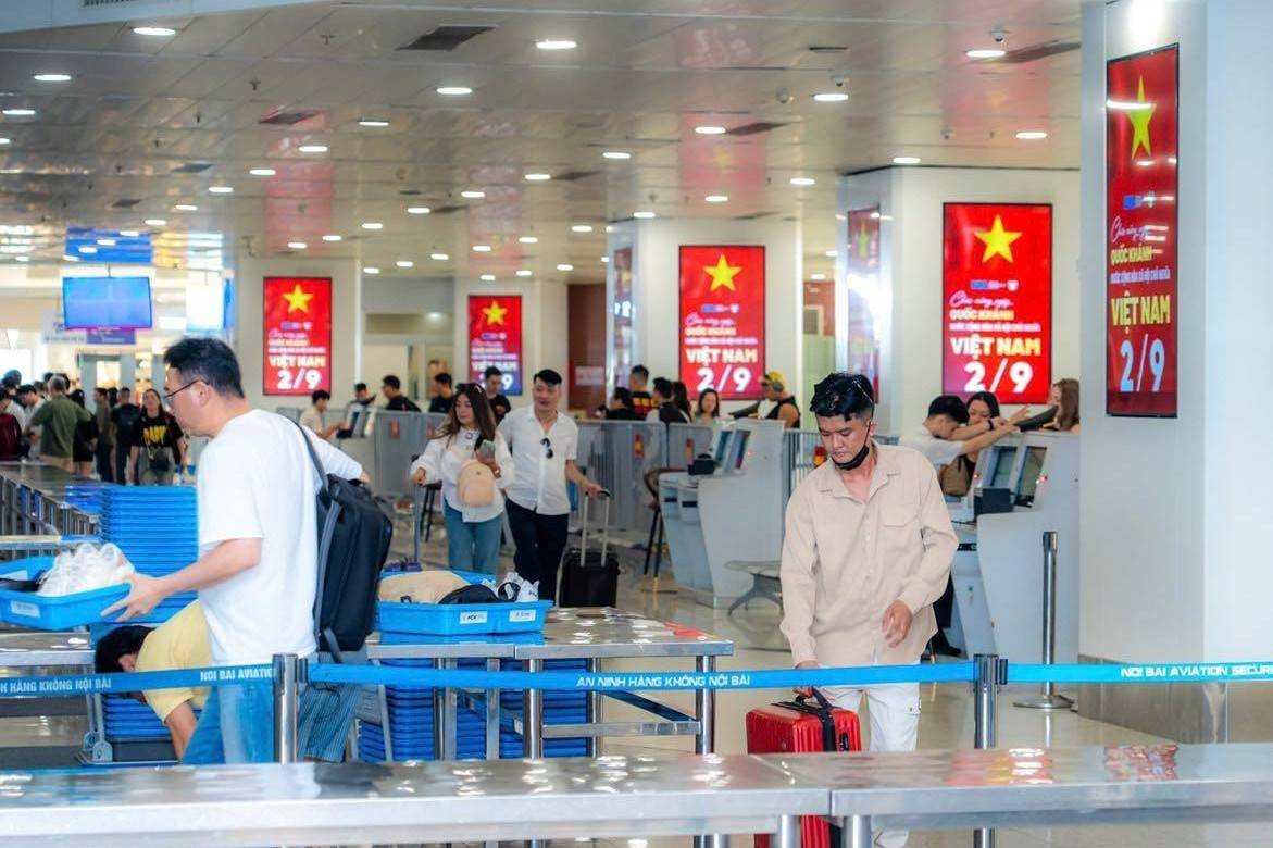 Nội Bài sẵn sàng phục vụ 125.000 khách trong ngày cao điểm nghỉ lễ Quốc khánh 2/9