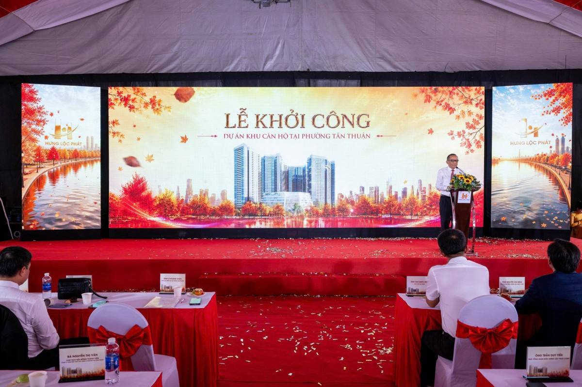 Hưng Lộc Phát khởi công dự án căn hộ tại Tân Thuận