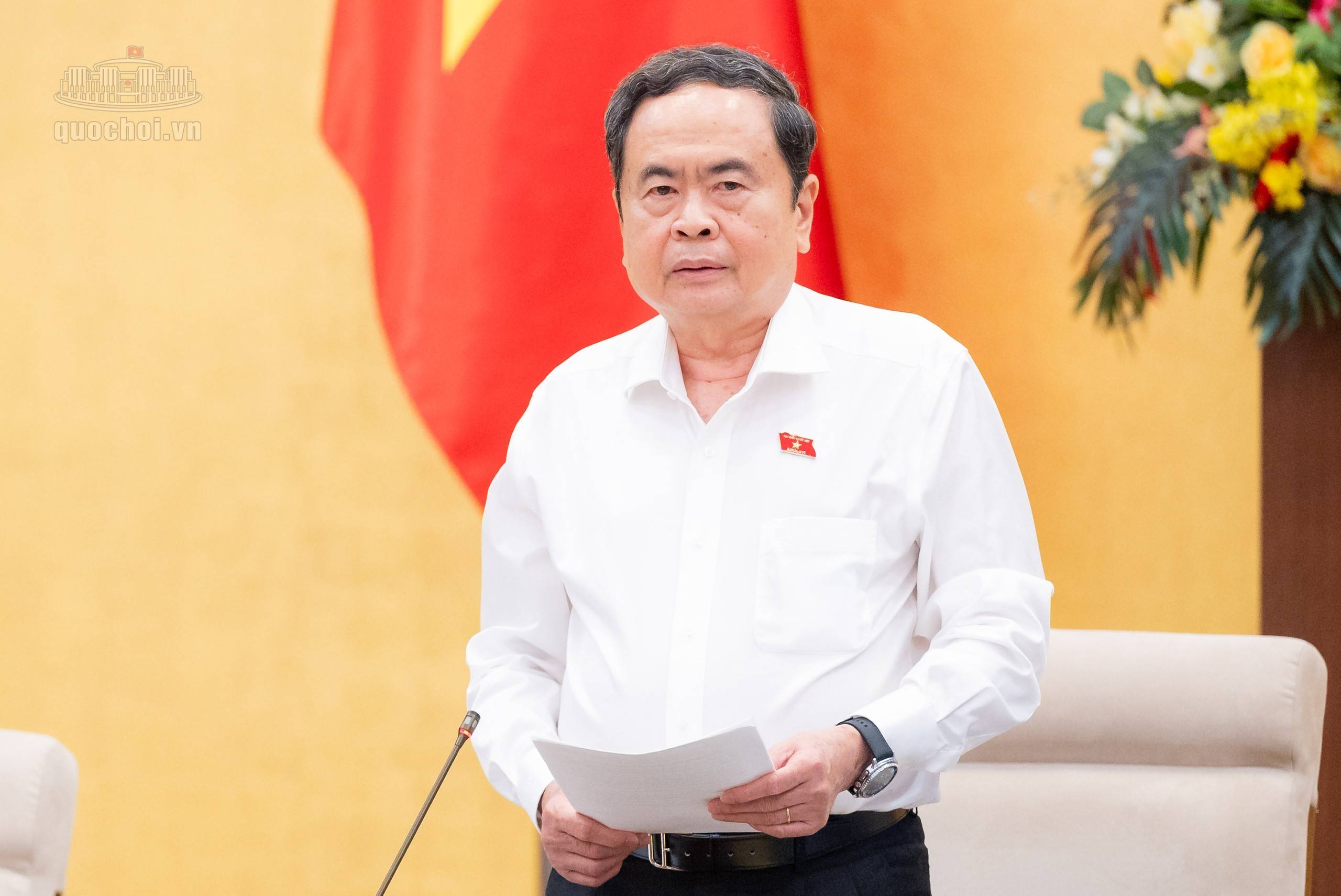 Chủ tịch Quốc hội Trần Thanh Mẫn: Tổng rà soát phải tạo chuyển biến thực chất trong lập pháp, hành pháp
