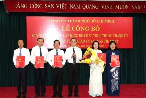 Ông Võ Văn Minh giữ chức Bí thư Đảng ủy HĐND TP. Hồ Chí Minh