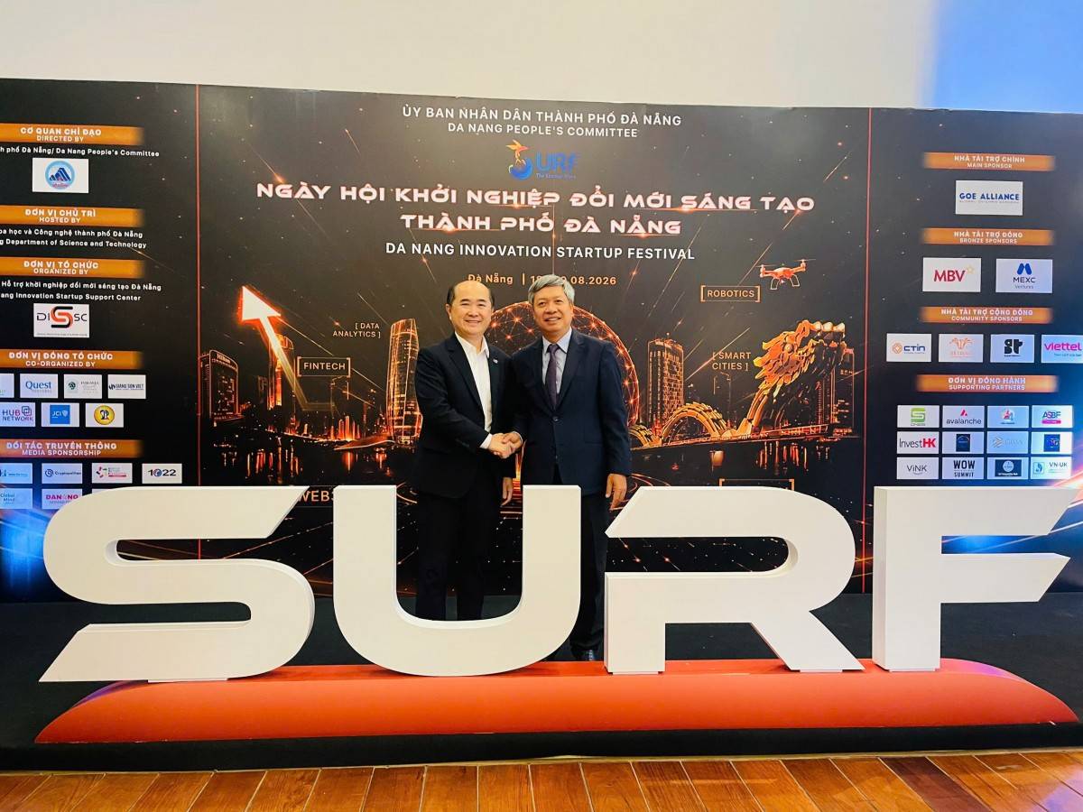Ông Hồ Quang Minh – Chủ tịch BCA Group kết nối cùng đại diện lãnh đạo tại SURF 2026, mở rộng các cầu nối giữa doanh nghiệp, hệ sinh thái đổi mới sáng tạo và nguồn lực phát triển.