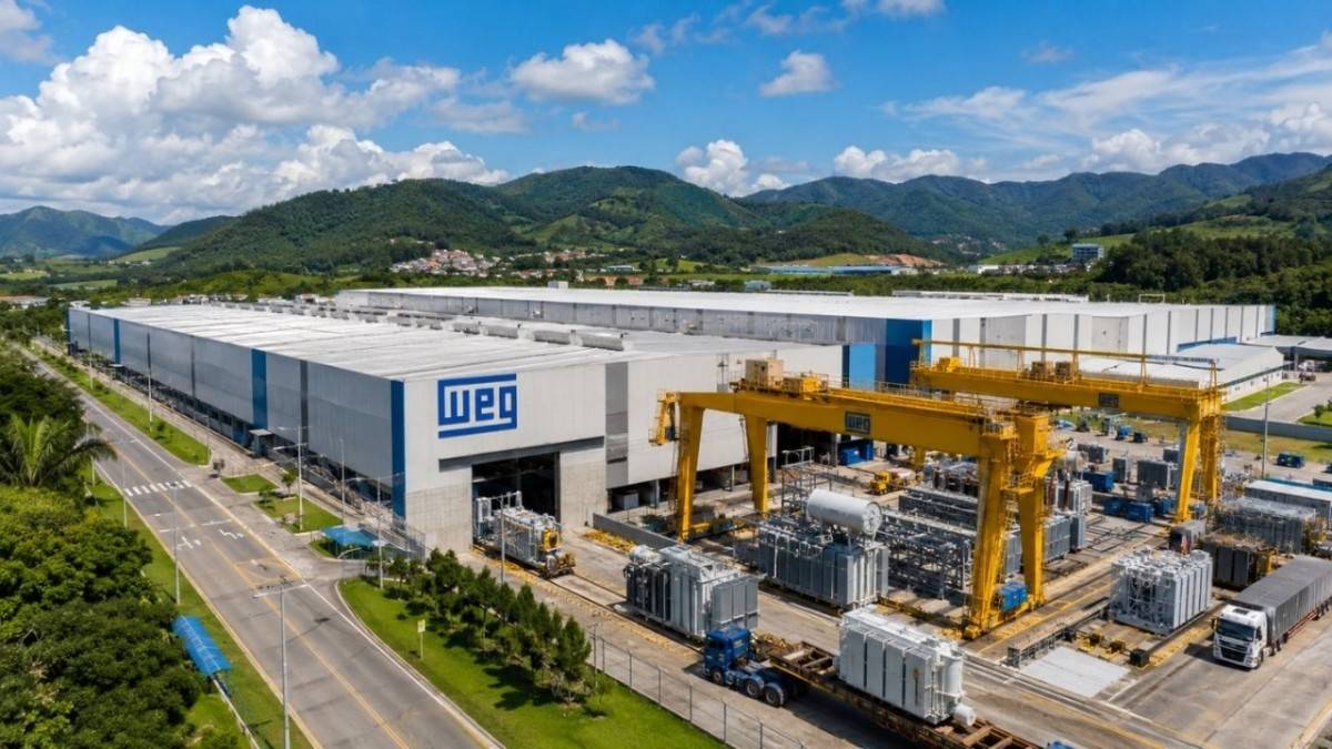 Trụ sở WEG tại Jaraguá do Sul, bang Santa Catarina, Brazil, nơi tập đoàn được Werner Ricardo Voigt, Eggon João da Silva và Geraldo Werninghaus thành lập năm 1961