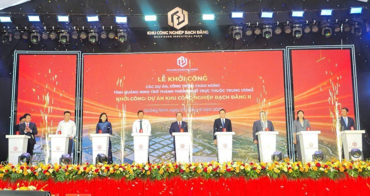 Bạch Đằng II khởi công, mở thêm không gian tăng trưởng công nghiệp – cảng biển cho Quảng Ninh