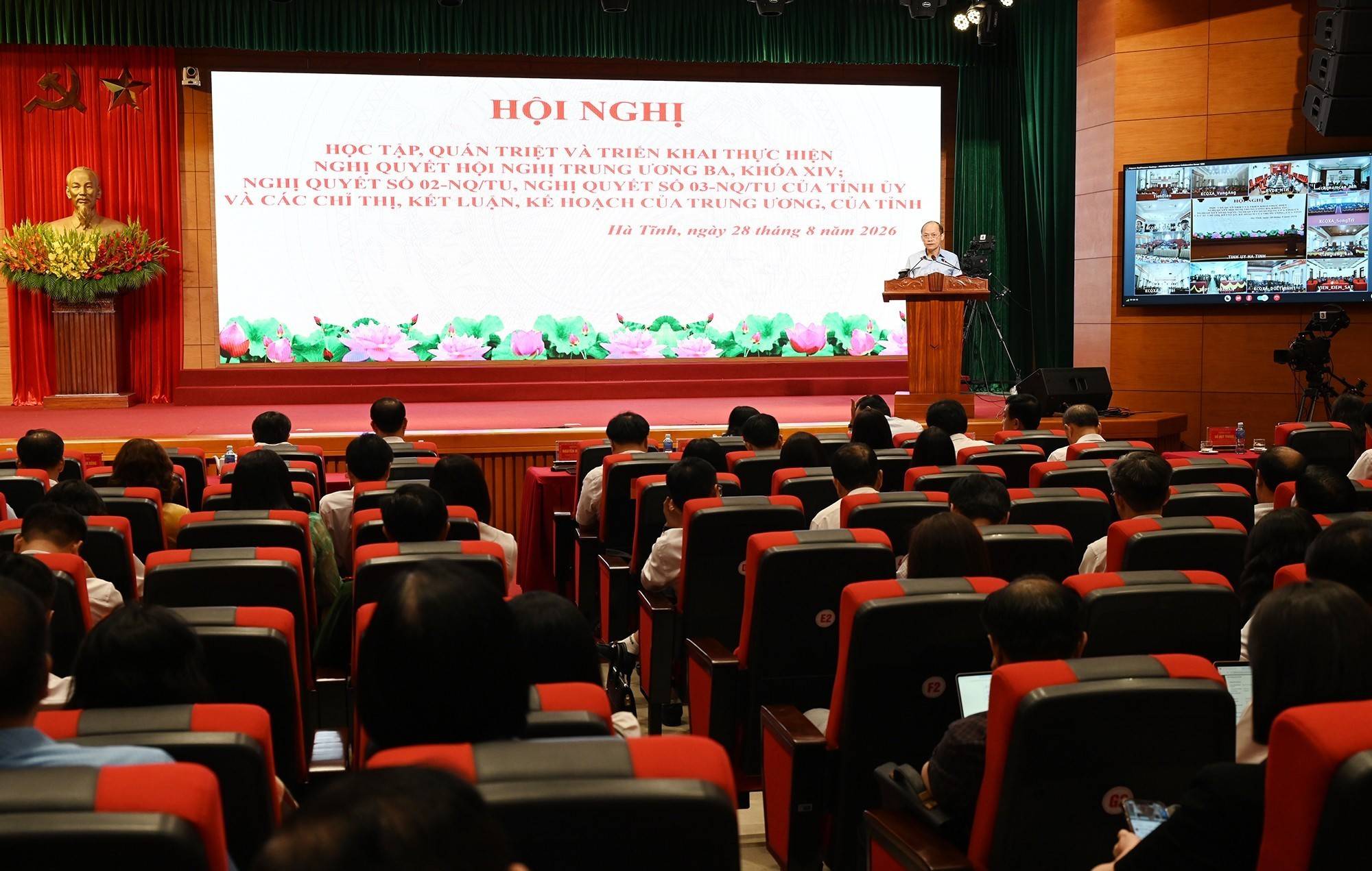 Hà Tĩnh cụ thể hóa loạt nghị quyết Trung ương bằng nhiệm vụ trọng tâm