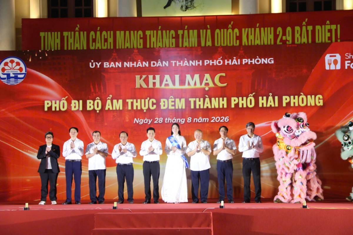 Thắp sáng kinh tế đêm, Hải Phòng khai mở “điểm hẹn không ngủ” giữa trái tim thành phố