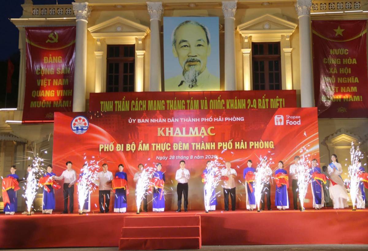 Thắp sáng kinh tế đêm, Hải Phòng khai mở “điểm hẹn không ngủ” giữa trái tim thành phố