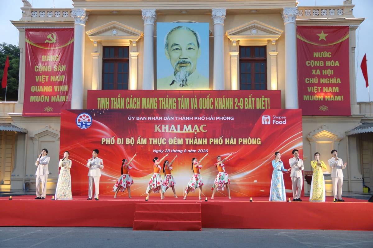 Thắp sáng kinh tế đêm, Hải Phòng khai mở “điểm hẹn không ngủ” giữa trái tim thành phố