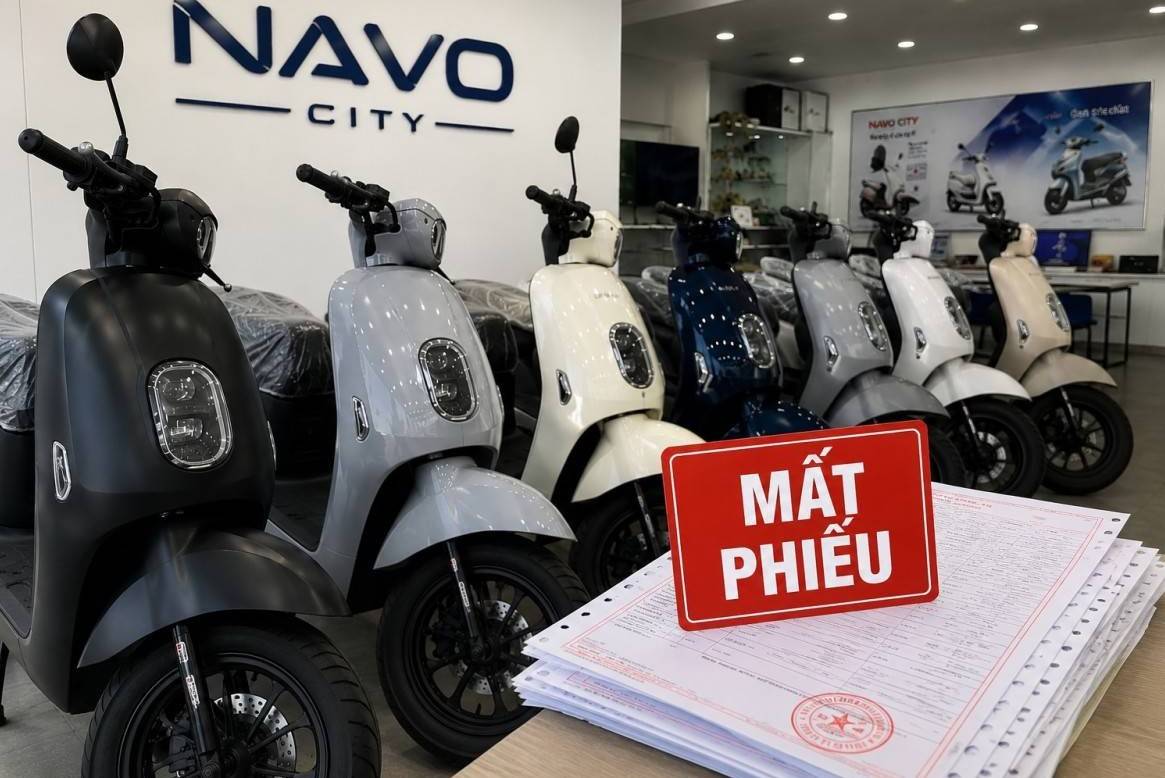 Thanh Hóa: Chủ hộ kinh doanh báo mất 10 phiếu xuất xưởng xe gắn máy hai bánh điện NAVO City
