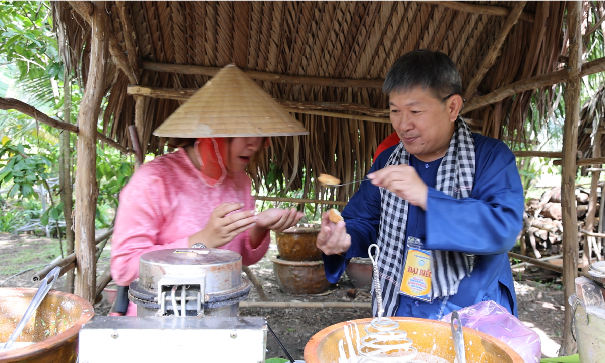 Trải nghiệm rừng U Minh Hạ qua những món bánh dân gian.