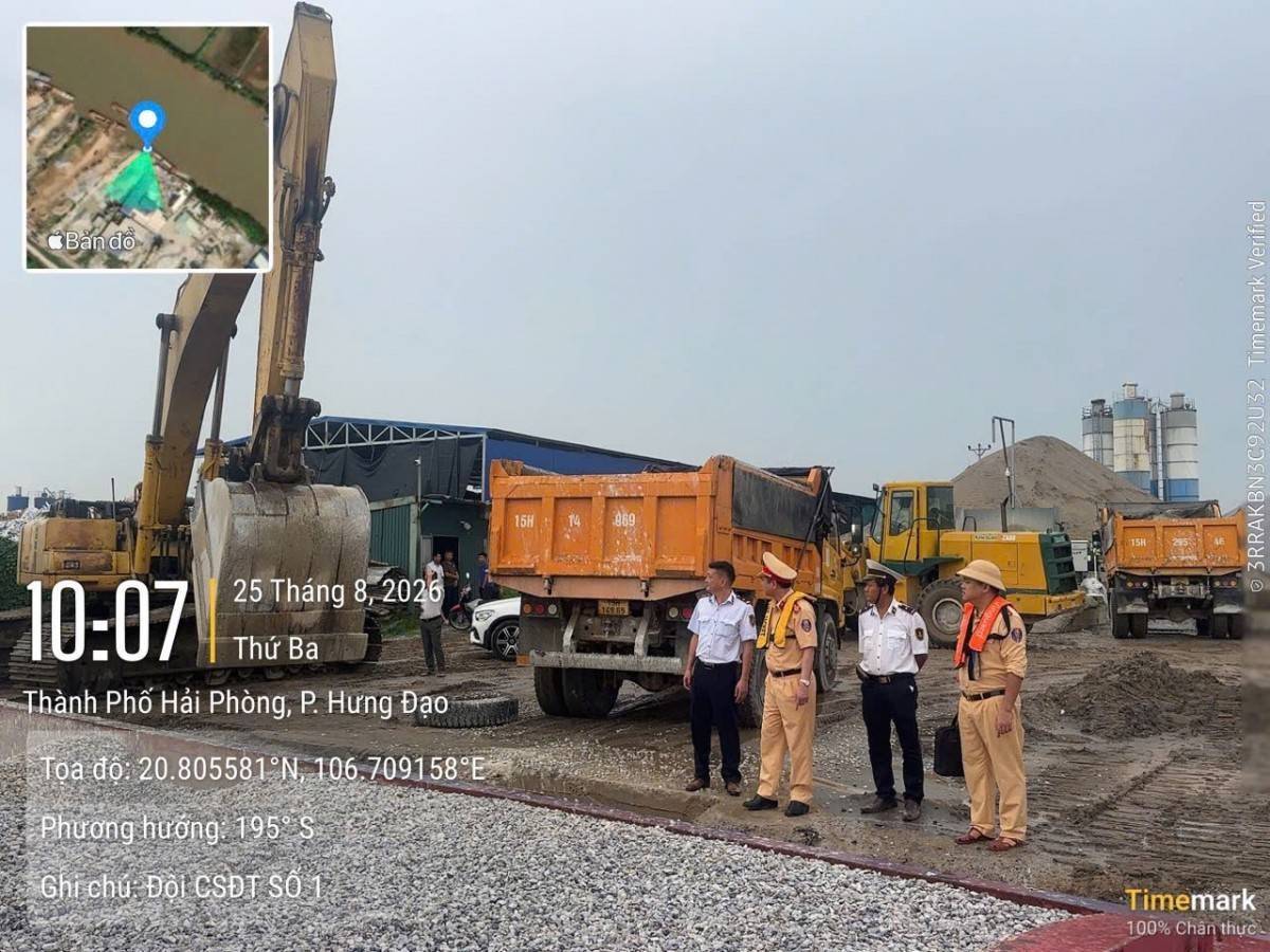 Hải Phòng siết chặt quản lý bến bãi ven sông: Tổng rà soát bến bãi, chấm dứt hoạt động các trường hợp không đủ điều kiện