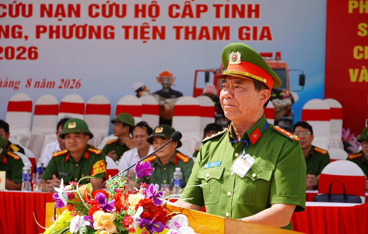 Quảng Trị: Nâng cao năng lực phối hợp xử lý tình huống cháy lớn, cứu nạn, cứu hộ
