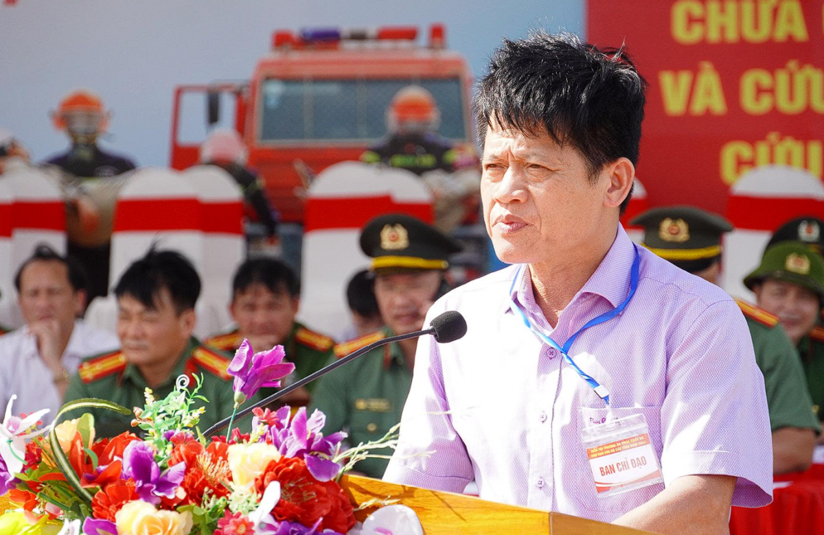 Quảng Trị: Nâng cao năng lực phối hợp xử lý tình huống cháy lớn, cứu nạn, cứu hộ