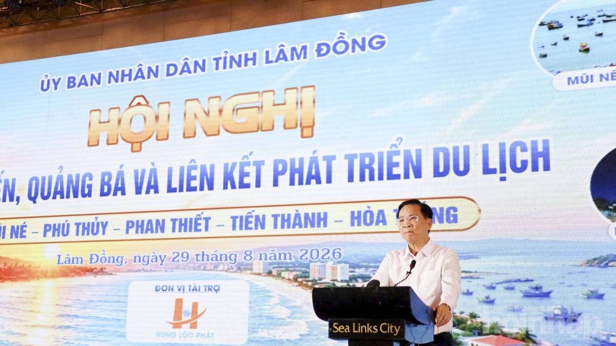 Lâm Đồng thúc đẩy liên kết phát triển du lịch 5 địa phương ven biển