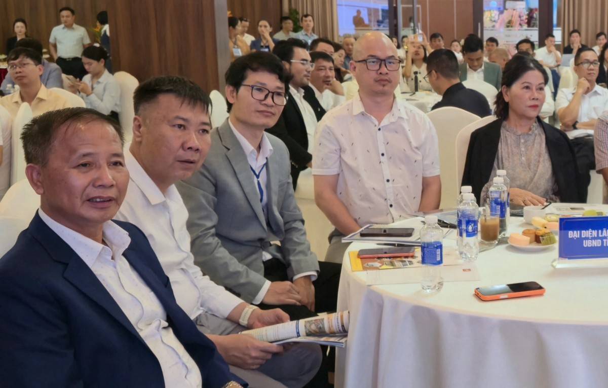 Chương trình thu hút sự quan tâm của đại diện nhiều cơ quan chức năng, doanh nghiệp và nhà đầu tư.
