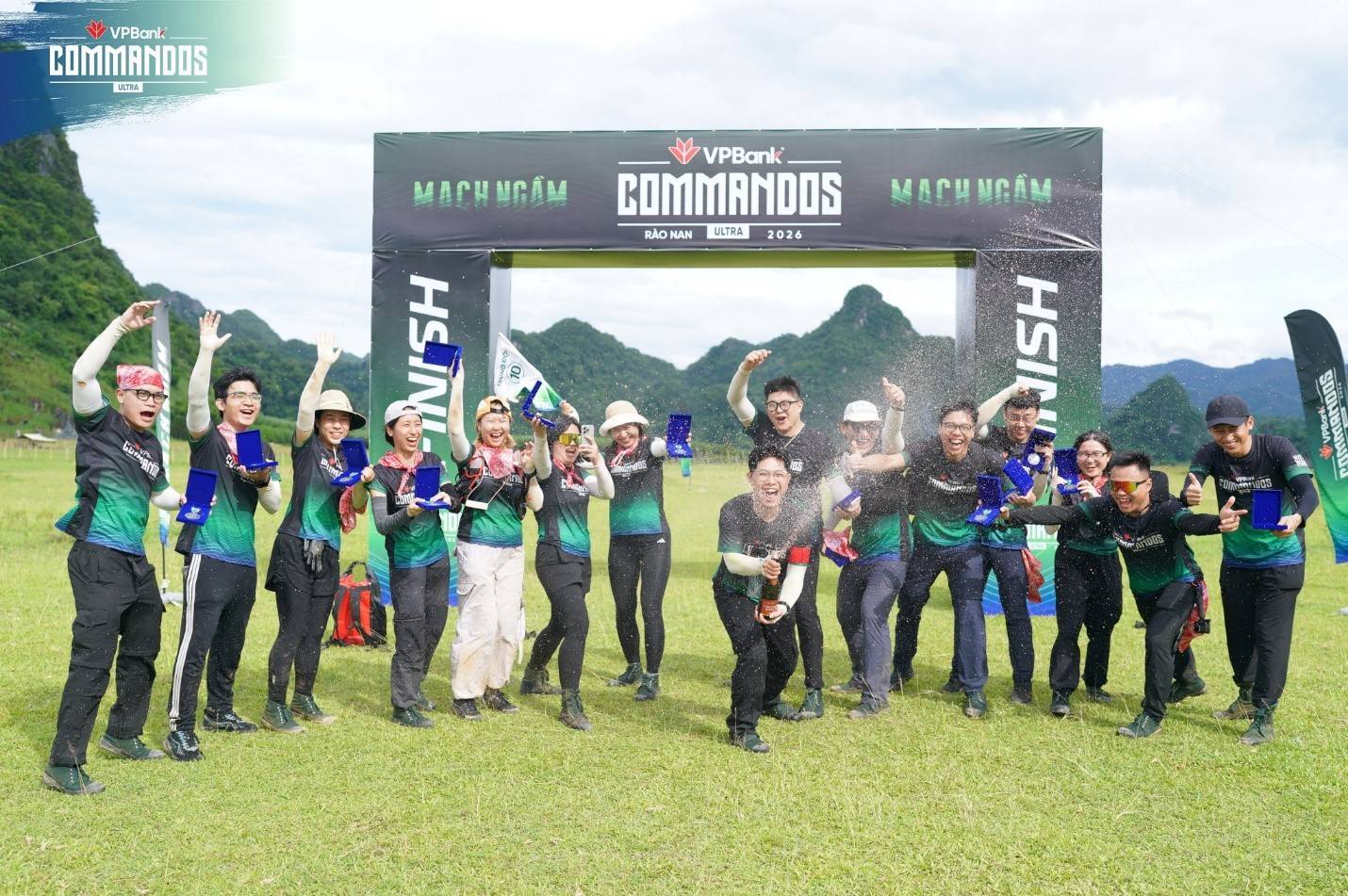 Các chiến binh hào hứng tại VPBank Commandos Ultra 2026