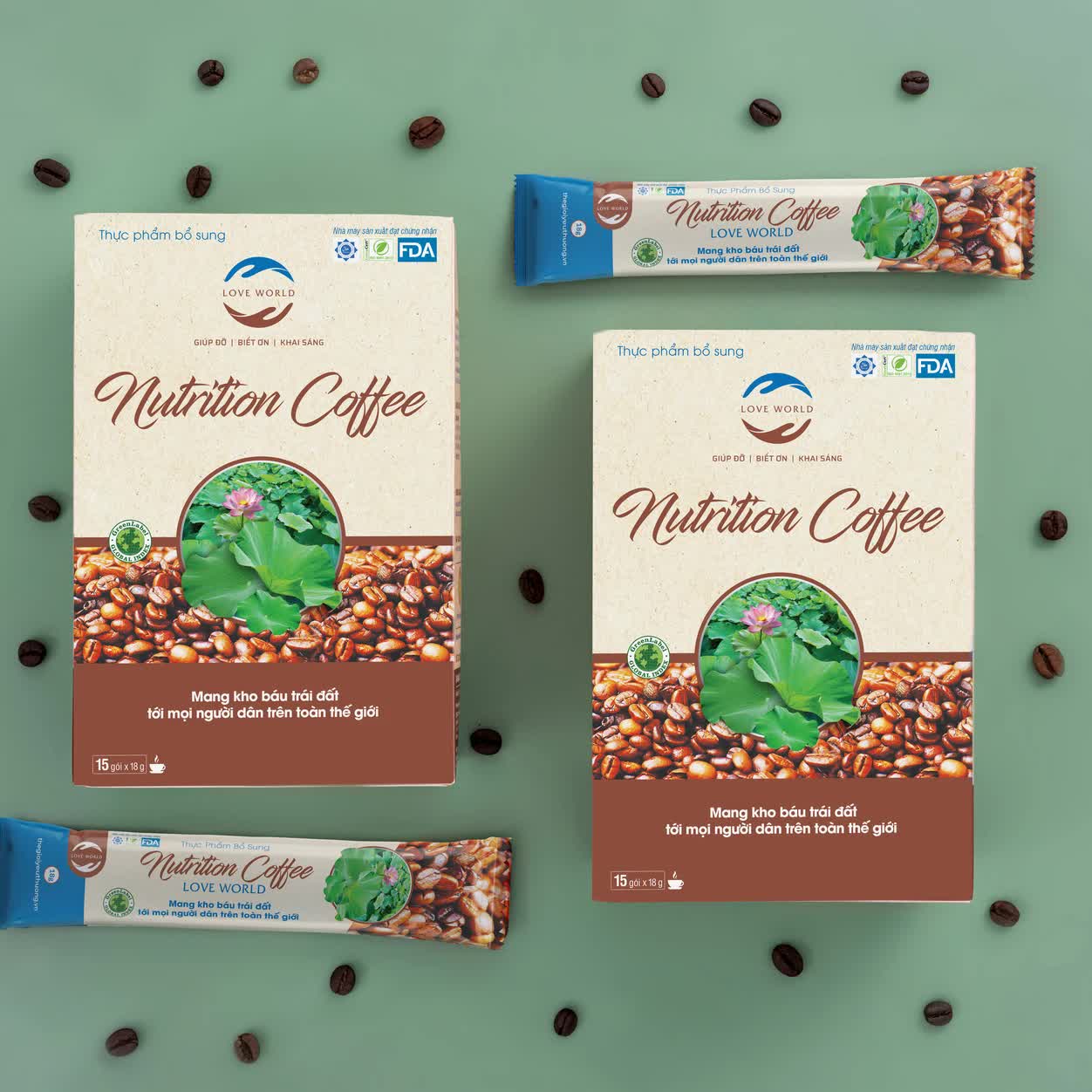 Cục An toàn thực phẩm đề nghị xác minh quảng cáo cà-phê “giảm cân” Love World Nutrition Coffee