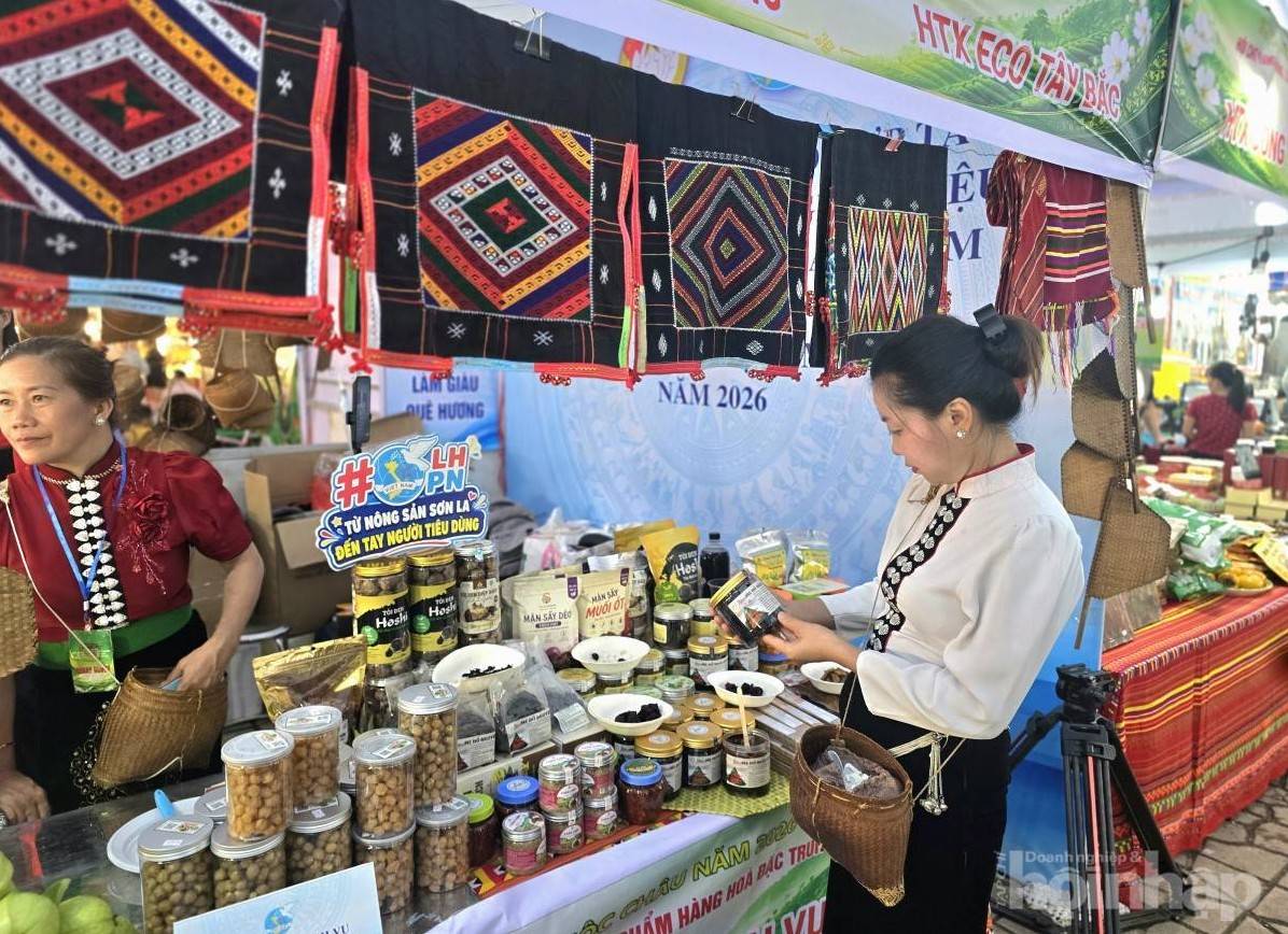 Sơn La: Kết nối sản phẩm, mở rộng thị trường từ Hội chợ Mộc Sơn