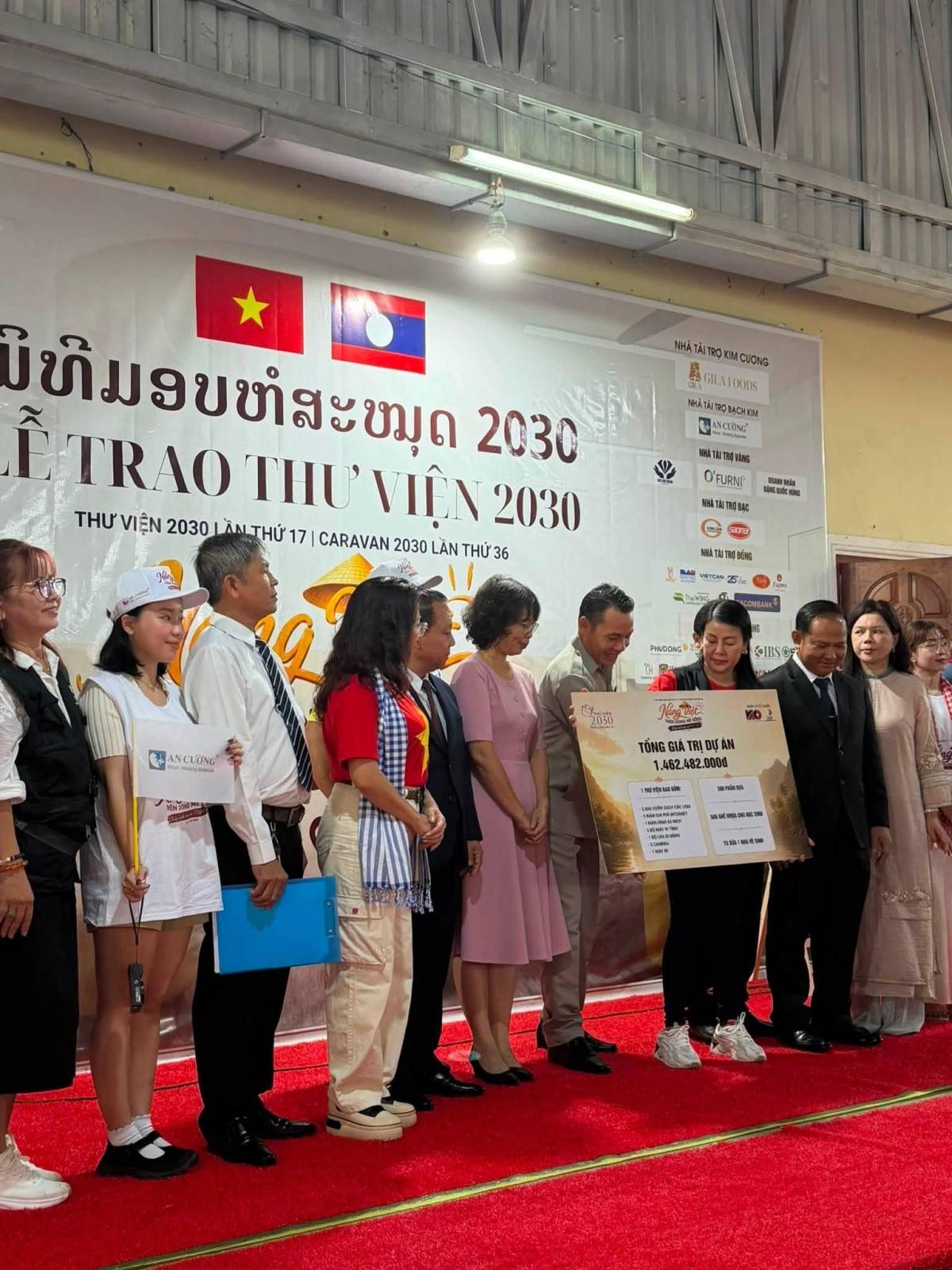 Dự án Thư viện 2030 lần thứ 17 với chủ đề “Nắng Việt trên dòng Mê Kông” 