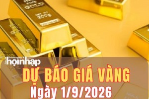 Dự báo giá vàng ngày mai 1/9: Khó tăng mạnh, vàng có thể tiếp tục điều chỉnh
