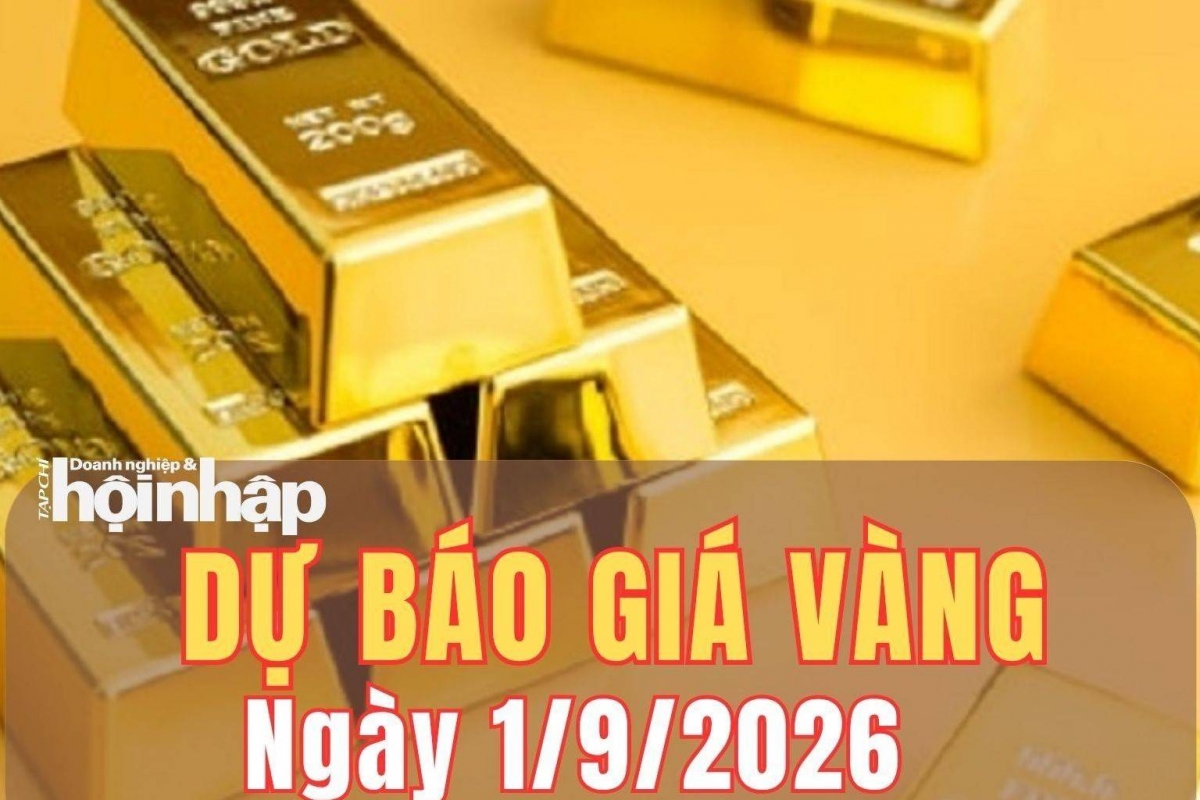Dự báo giá vàng ngày 1/9: Khả năng điều chỉnh, khó tăng mạnh