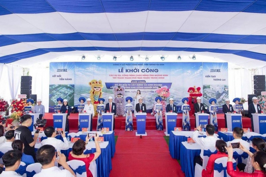Doanh nghiệp trong hệ sinh thái ông Đặng Thành Tâm vừa khởi công Khu công nghiệp vốn 1.500 tỷ đồng tại thành phố sắp lên Trung ương