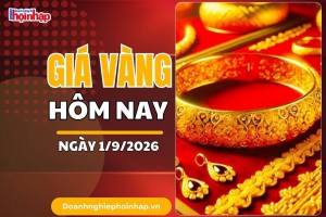 Giá vàng hôm nay 1/9: Vàng nhẫn áp sát 150 triệu đồng/lượng, thế giới quanh 4.454 USD/ounce