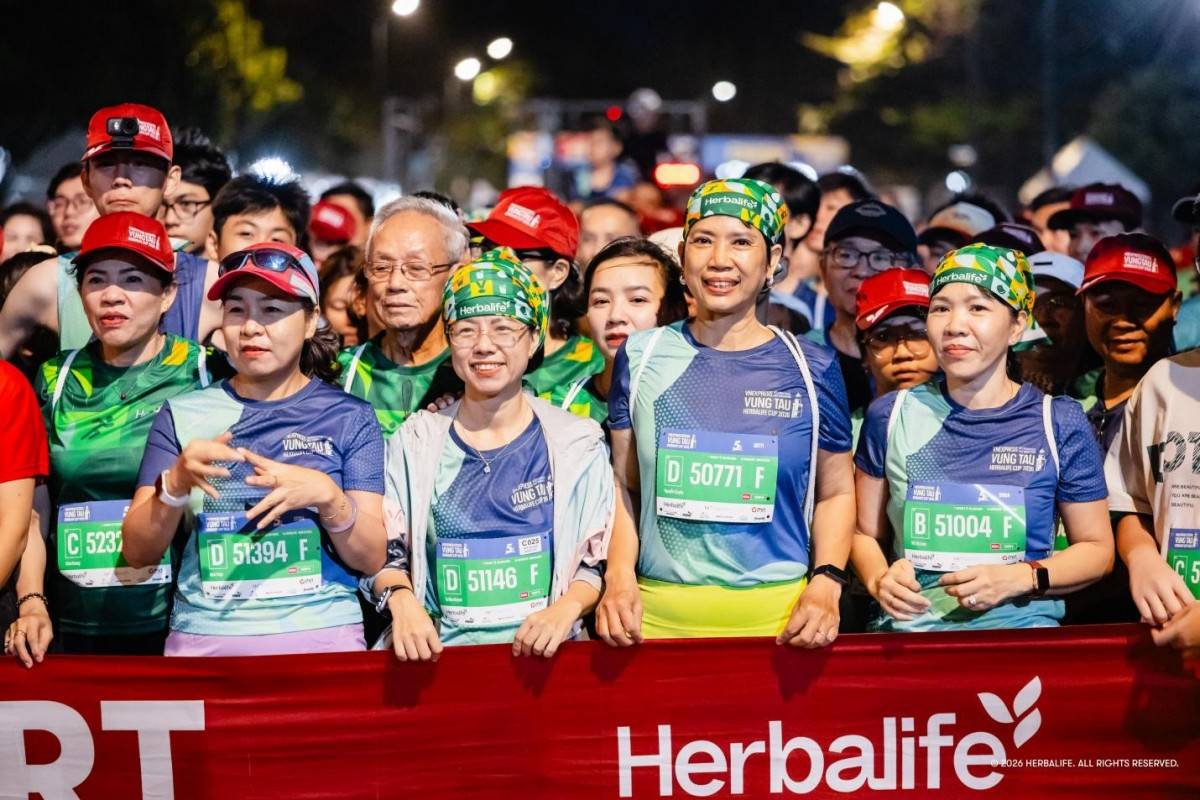 8.000 vận động viên tham gia VnExpress Vung Tau International Half Marathon 2026