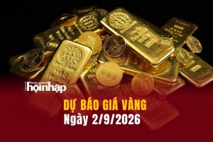 Dự báo giá vàng 2/9: Vàng nhẫn, vàng miếng "lao dốc"