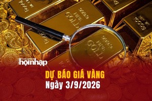 Dự báo giá vàng 3/9: Vàng trong nước và thế giới có xu hướng giảm