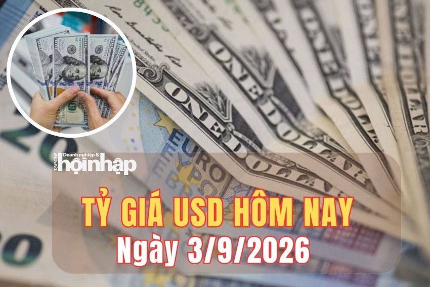 Tỷ giá USD hôm nay 3/9/2026: Đồng USD thế giới hạ nhiệt