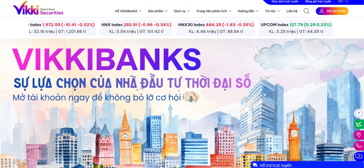 Hơn 95% vốn của Chứng khoán VikkiBank về tay hai cổ đông cá nhân