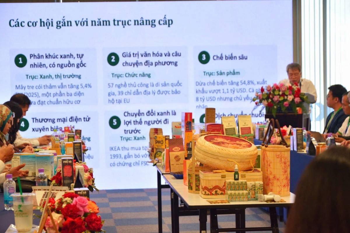 Một điểm chung được nhiều tham luận đề cập là các tiêu chuẩn môi trường đang thay đổi từ yêu cầu mang tính khuyến khích sang điều kiện thương mại ngày càng bắt buộc.