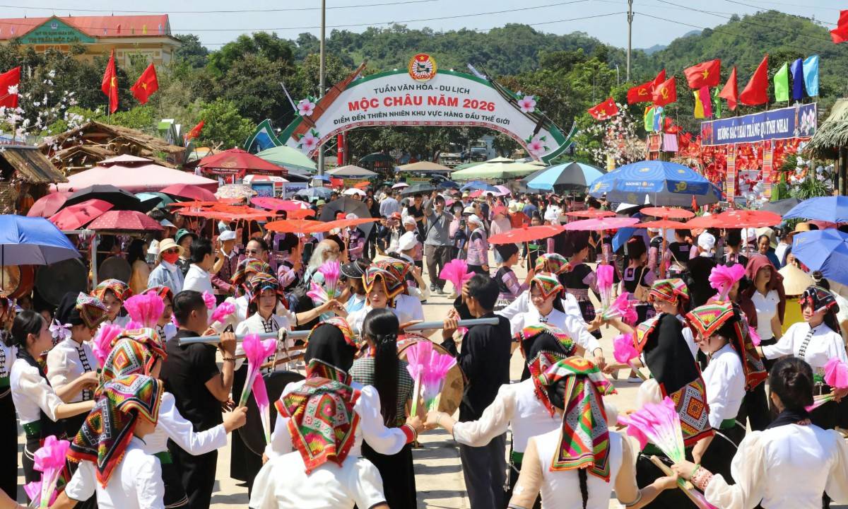 Sơn La đón 385.000 lượt khách dịp Quốc khánh, thu hơn 304 tỷ đồng