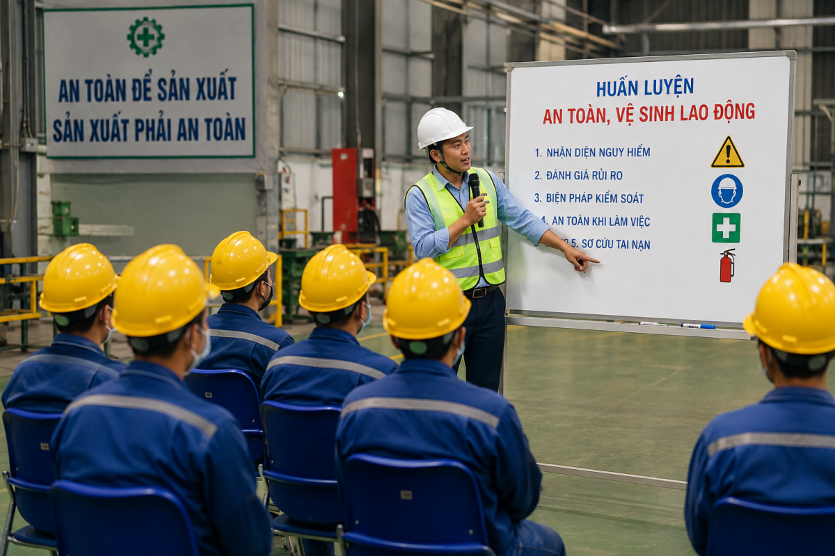 Viện Nghiên cứu Giáo dục Nghề nghiệp cung cấp dịch vụ huấn luyện an toàn lao động