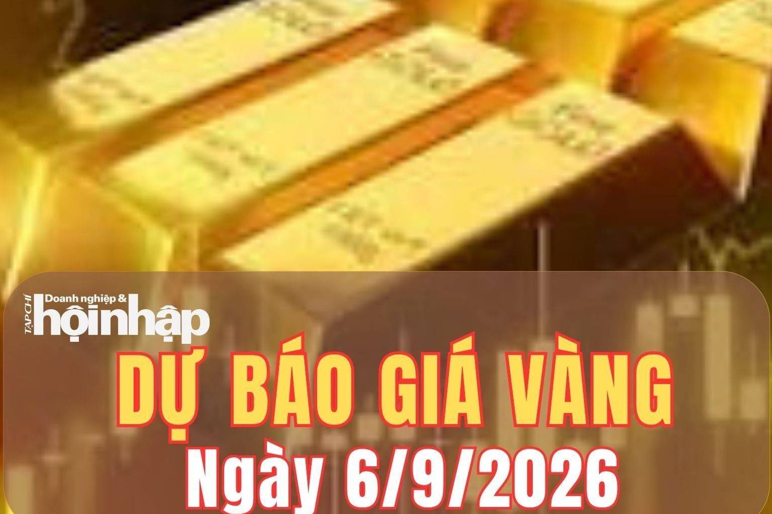 Dự báo giá vàng ngày mai 6/9: Giá vàng nhiều khả năng giảm tiếp