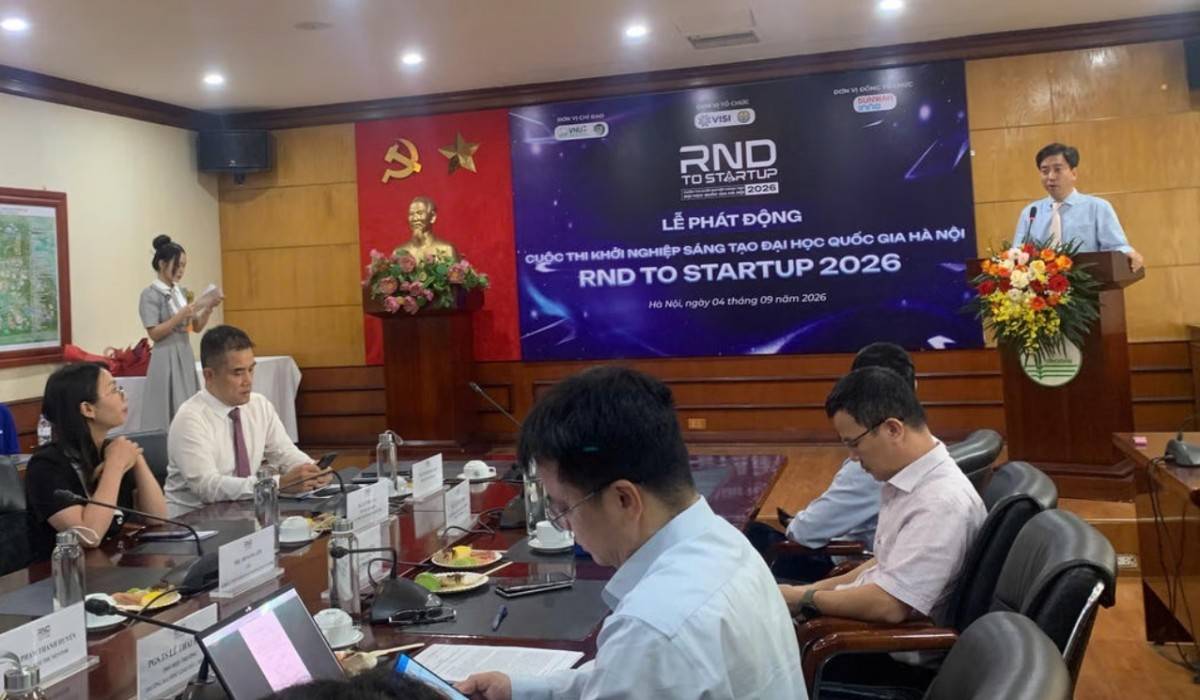 Lễ phát động Cuộc thi Khởi nghiệp Sáng tạo Đại học Quốc gia Hà Nội 