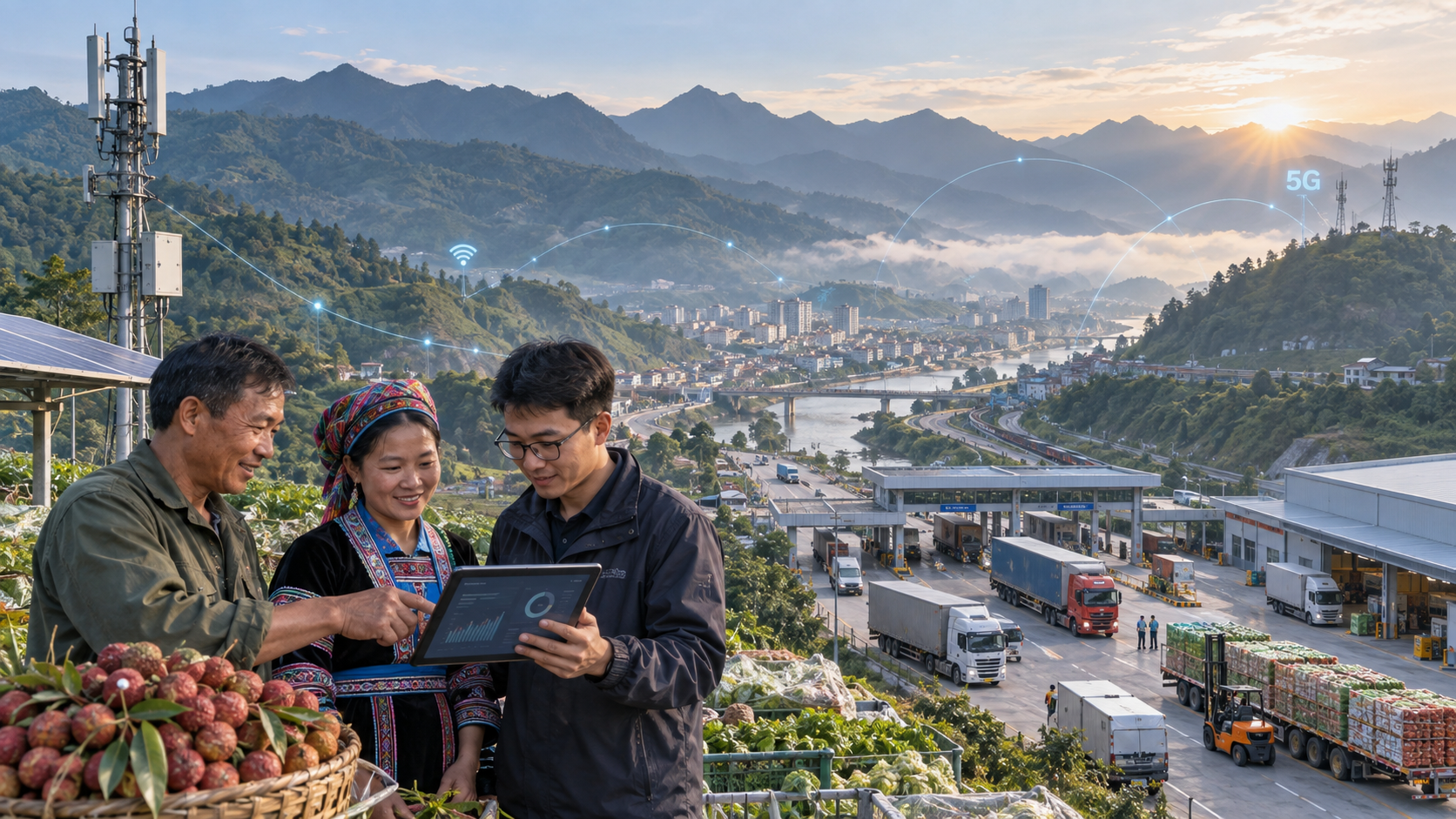 Lào Cai mở rộng 5G, tháo điểm nghẽn đầu tư để kinh tế số đi vào thực chất