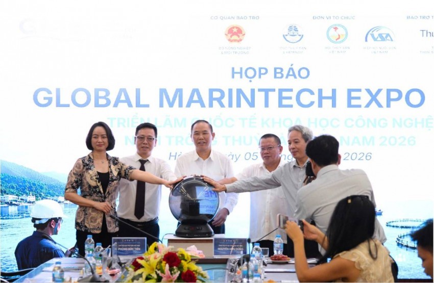 Global Marintech Expo 2026 kỳ vọng kết nối công nghệ, vốn và thị trường, tạo động lực cho nuôi biển Việt Nam phát triển hiện đại, bền vững.