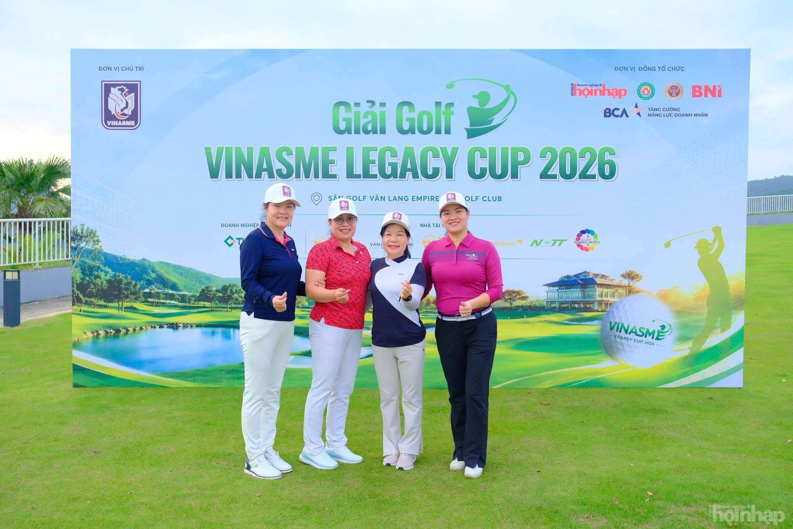 VINASME LEGACY CUP 2026: Hội tụ doanh nhân, lan tỏa tinh thần kết nối