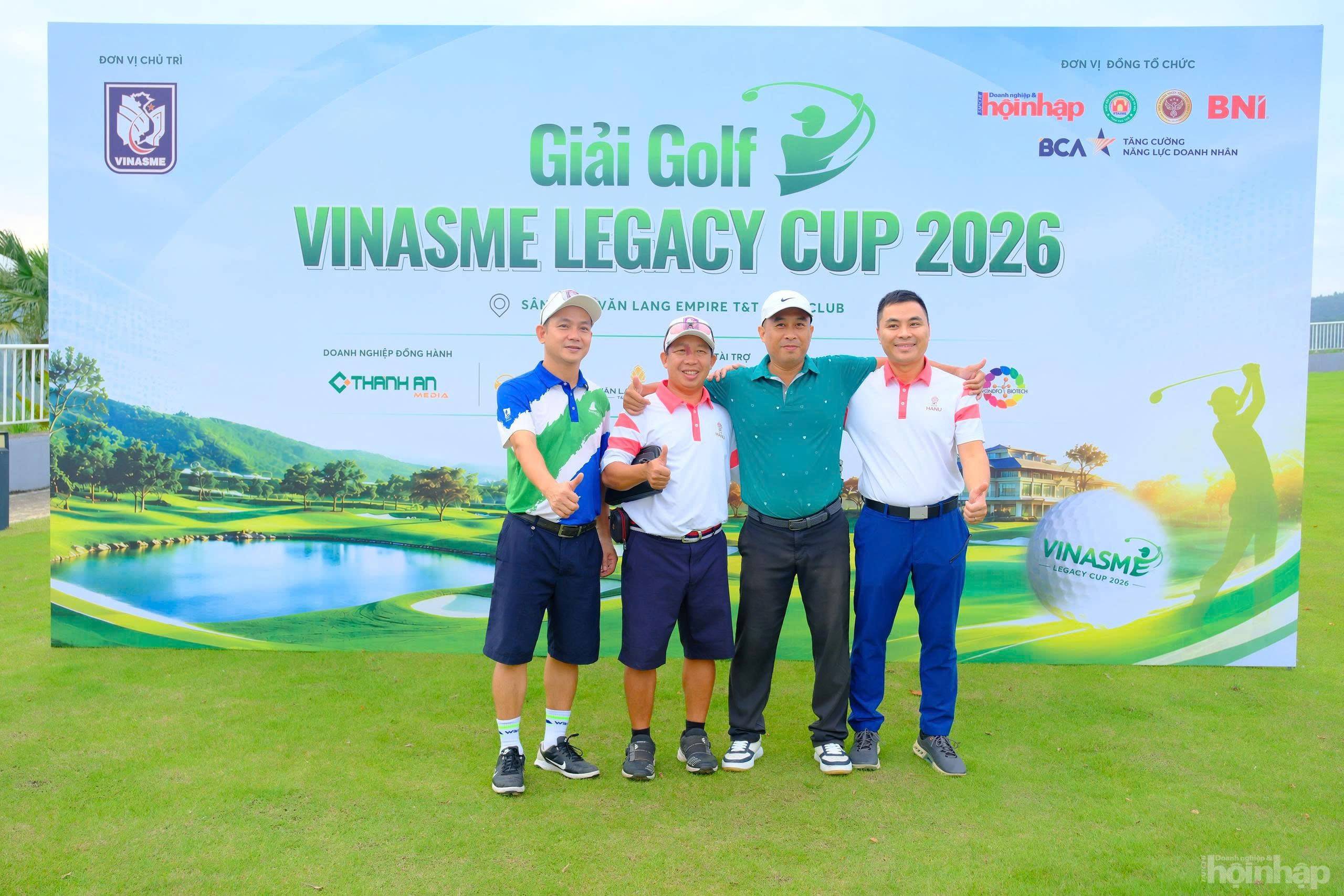 VINASME LEGACY CUP 2026: Hội tụ doanh nhân, lan tỏa tinh thần kết nối