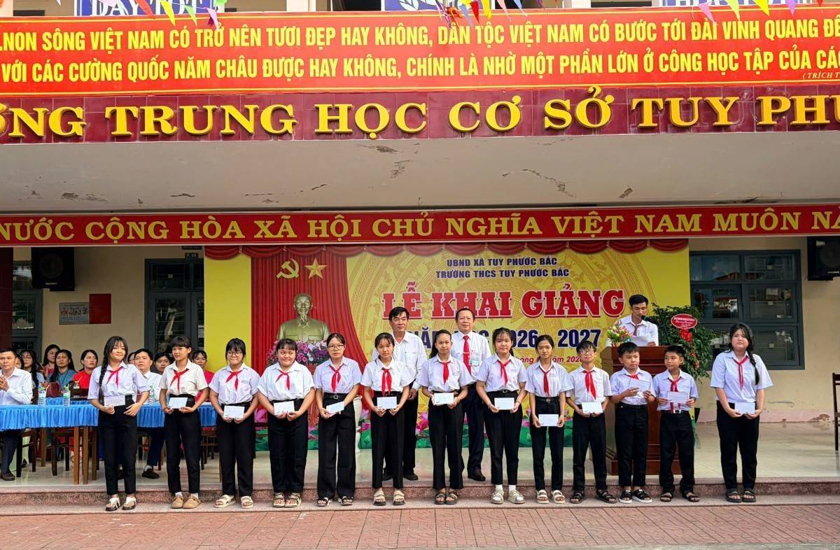 Gia Lai: Xã Tuy Phước Bắc quyết tâm nâng chất lượng giáo dục ngay từ đầu năm học