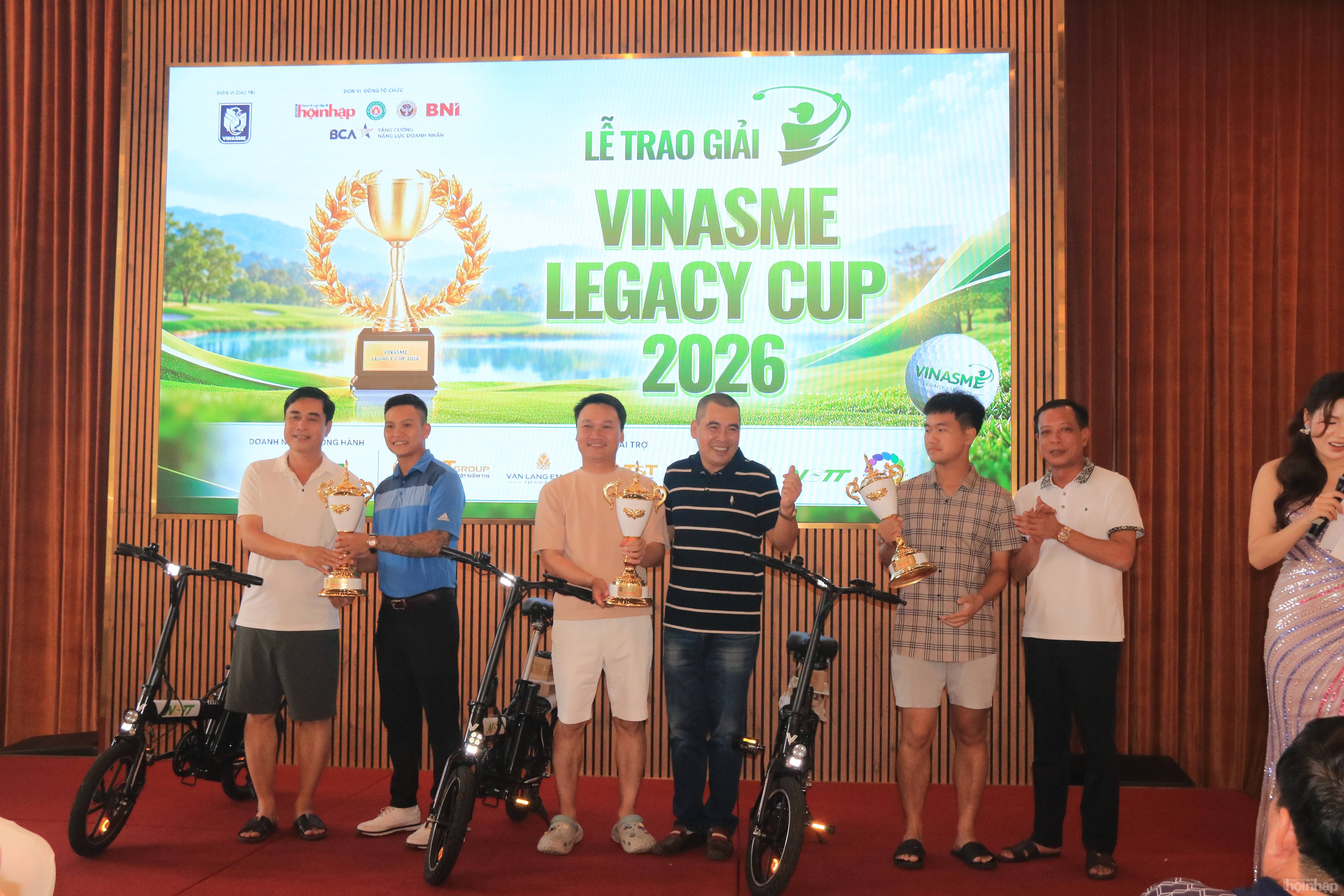 Vinh quang gọi tên golfer xuất sắc tại VINASME LEGACY CUP 2026