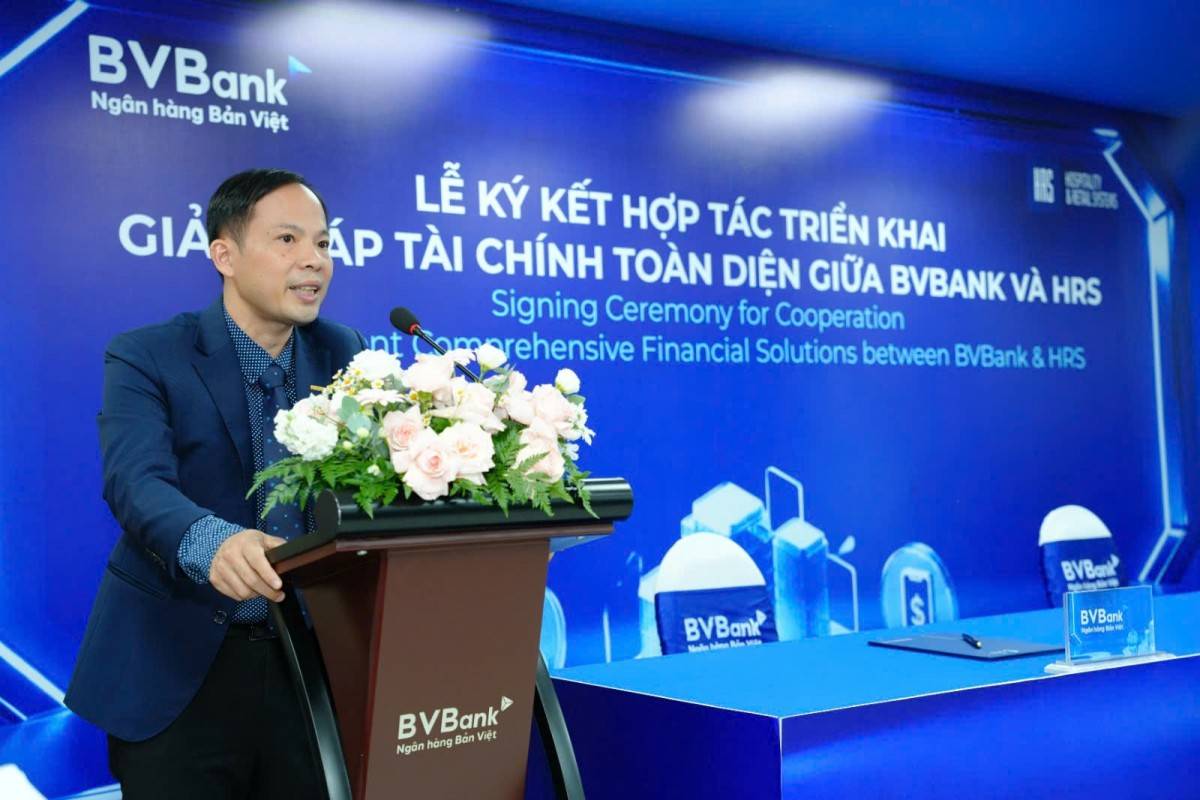 BVBank hợp tác với HRS triển khai thanh toán và tài chính toàn diện cho ngành khách sạn