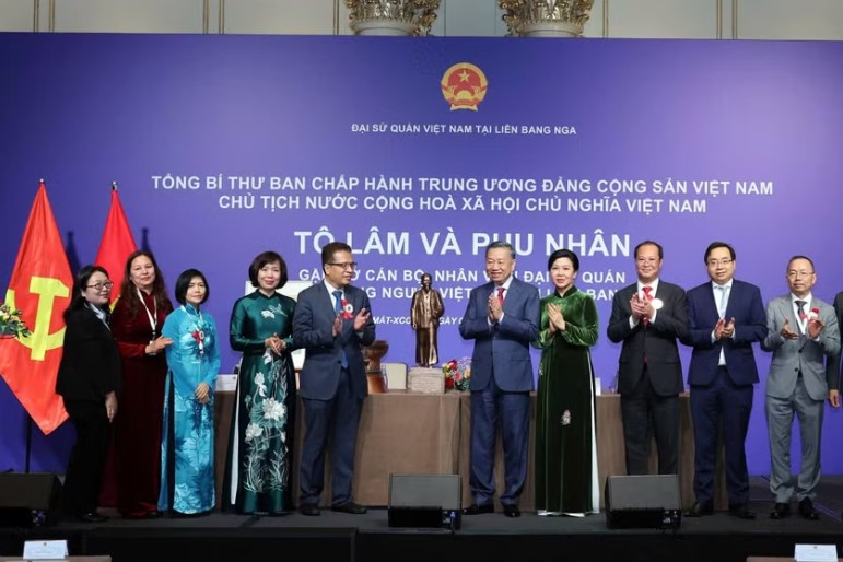 Tổng Bí thư, Chủ tịch nước Tô Lâm kỳ vọng doanh nhân Việt tại Nga mở rộng nhịp cầu hợp tác