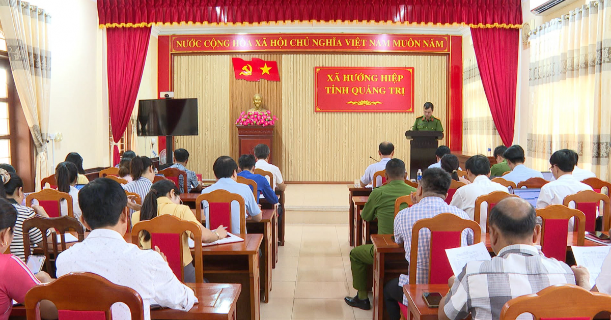 Quảng Trị: Xã Hướng Hiệp đẩy mạnh chuyển đổi số, cải cách hành chính và Đề án 06
