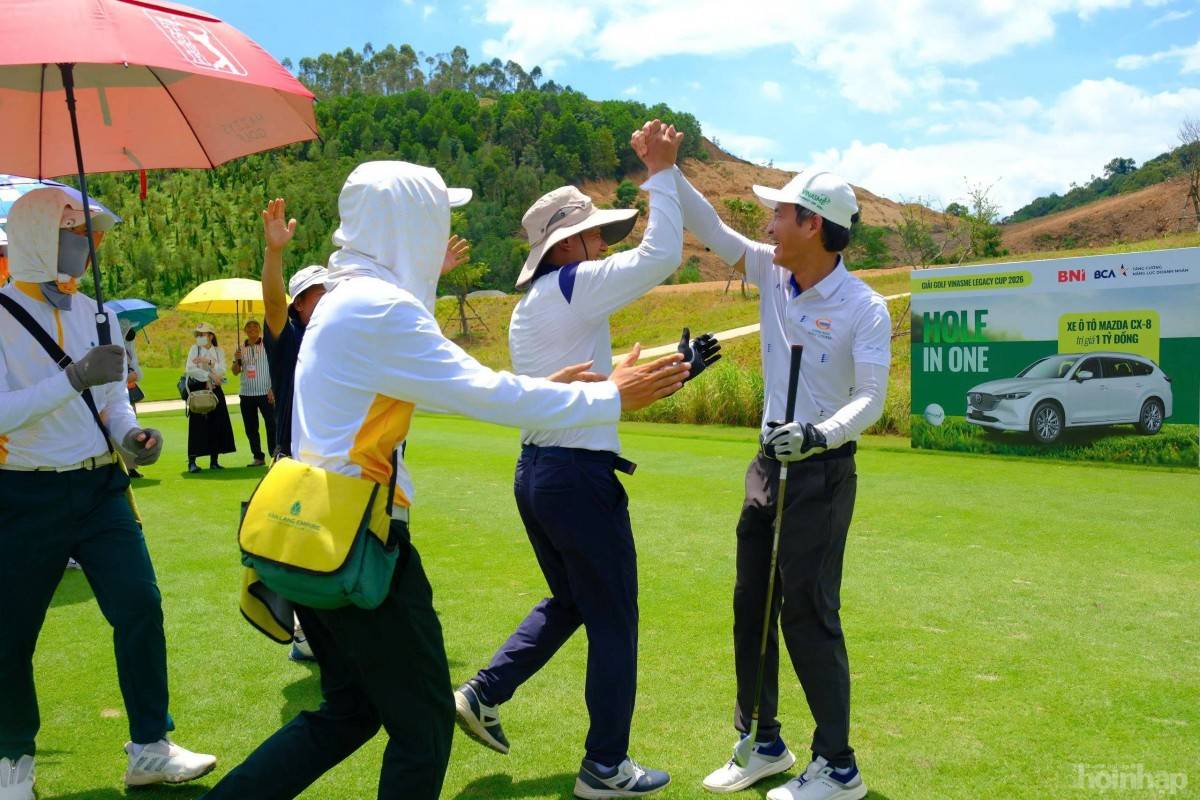 VINASME Legacy Cup 2026 tạo thêm không gian giao lưu và kết nối giữa các doanh nhân.