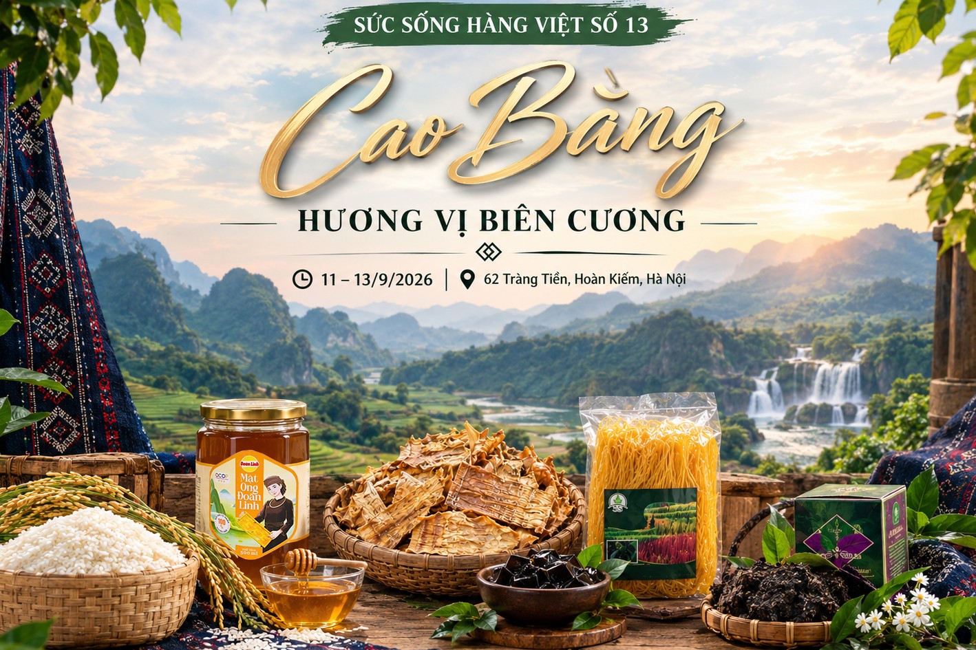 Hơn 100 đặc sản Cao Bằng hội tụ giữa lòng Hà Nội