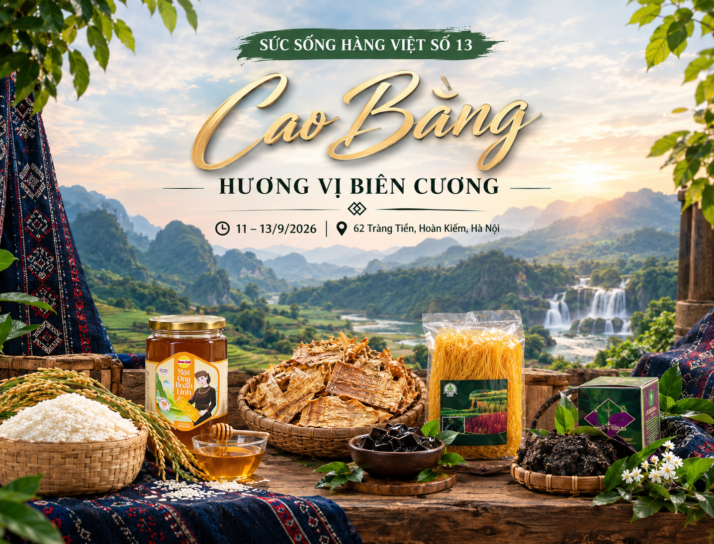 Hơn 100 đặc sản Cao Bằng hội tụ giữa lòng Hà Nội